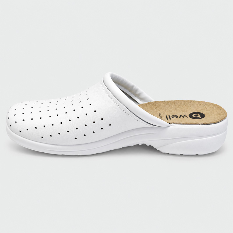 AERIAL PRO Lady Medical Clogs – White